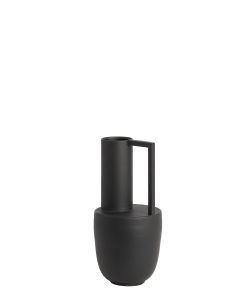 Vase deco Ø16x35 cm CERTALO matt black