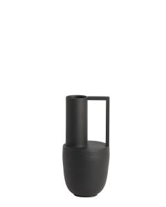 Vase deco Ø16x35 cm CERTALO matt black