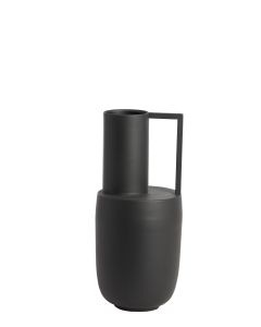 Vase deco Ø18x43 cm CERTALO matt black