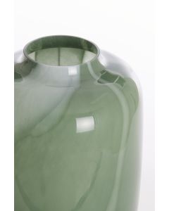 Vase Ø34x50 cm KOBALA glass green-cream