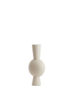 Vase deco 26x19x54 cm KAVANDU cream