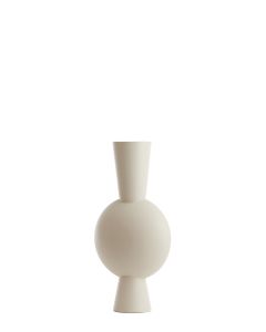 Vase deco 31x20x60 cm KAVANDU cream