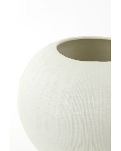 Vase Ø37x35 cm MAGULI ceramics matt white