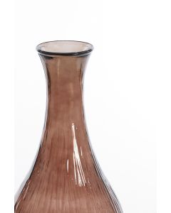 A - Vase Ø34x75 cm JUTHA glass brown