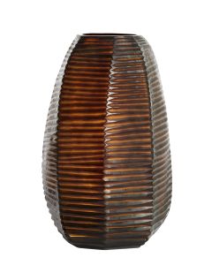 Vase Ø29x47 cm MAEVA glass brown