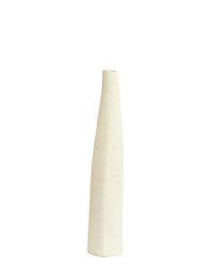 A - Vase 12x11,5x60 cm MERZO ceramics ecru