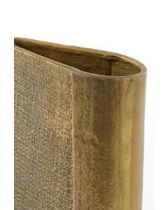 Vase deco 15,5x7,5x18 cm CAMMI antique bronze