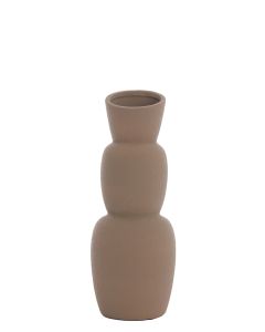 Vase Ø14,5x37,5 cm ARAM ceramics brown