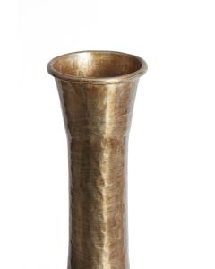 Vase deco Ø16x75 cm LISBOA antique gold