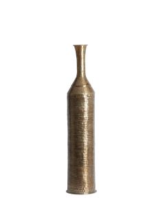 Vase deco Ø18,5x93 cm LISBOA antique gold