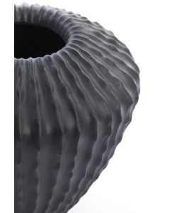 Vase deco Ø32x28 cm CACTI matt black