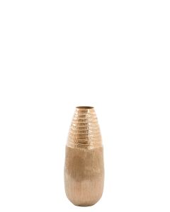 Vase deco Ø20x51 cm MAZAN gold