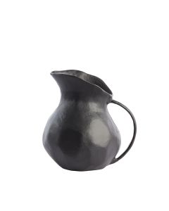 Vase deco 22x17x21 cm ALONZA matt black