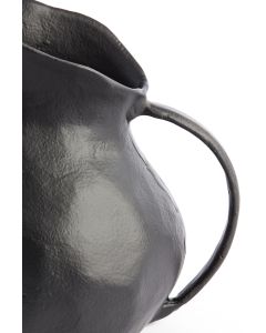 Vase deco 22x17x21 cm ALONZA matt black