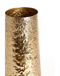 Vase deco Ø14x30 cm MAZAK gold
