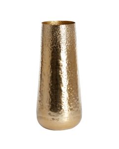 Vase deco Ø17x40 cm MAZAK gold