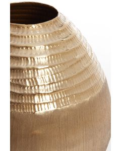 D - Vase deco Ø40x40,5 cm MAZAN gold