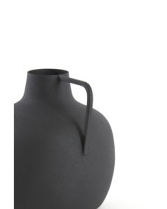 Vase deco Ø17x18 cm MERY matt black