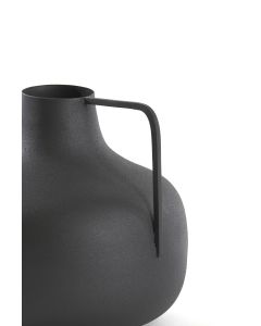 Vase deco Ø20,5x21 cm MERY matt black