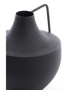 Vase deco Ø26,5x30 cm MERY matt black