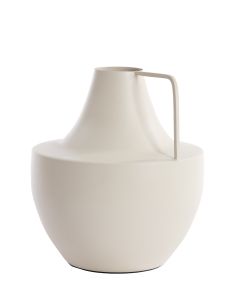 Vase deco Ø26,5x30 cm MERY cream