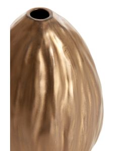 Vase deco 13,5x11x18,5 cm CACTA ceramics matt copper