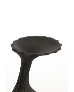 Vase deco 17x17x32 cm NYOKO matt black