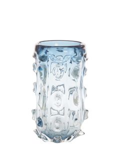 A - Vase Ø15x27,5 cm TORBEN glass blue