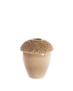 Vase deco 28x27,5x31,5 cm SANGKU ceramics taupe