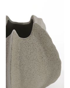 Vase deco 26,5x26x23 cm KELAPA ceramics grey green
