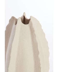Vase deco 37x36x66,5 cm KELAPA ceramics cream
