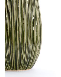 Vase deco Ø24,5x52 cm KOPRA ceramics dark green