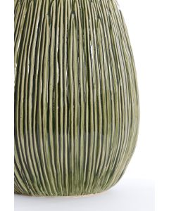 Vase deco Ø28,5x36 cm KOPRA ceramics dark green