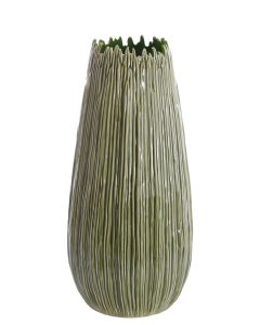 Vase deco Ø30,5x65 cm KOPRA ceramics dark green