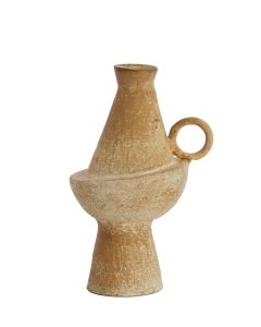 Vase deco 13x11x20,5 cm MOSIMA antique sand