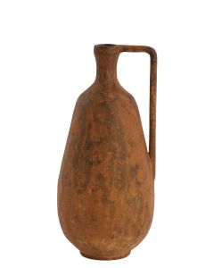 Vase deco 17x16,5x35 cm OSTRA rust