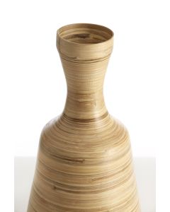 Vase deco Ø26x58 cm TULUA bamboo natural