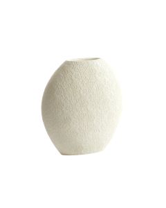Vase deco 29,5x10x30 cm RENDA cream