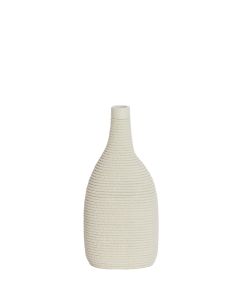 Vase deco 16x12x33 cm YOUNA cream