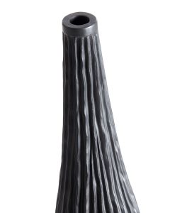 Vase deco Ø11,5x60 cm NAMPALA matt black