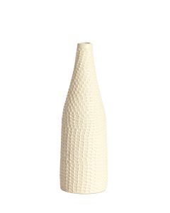 Vase deco Ø9,5x30 cm YASSO cream