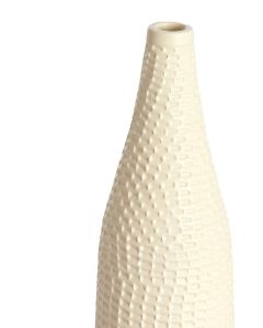 Vase deco Ø9,5x30 cm YASSO cream