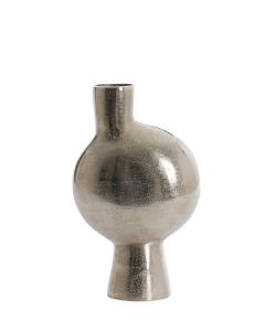 Vase deco 8x17x26 cm BENOA raw nickel