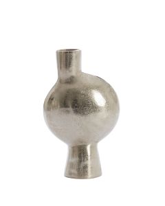 Vase deco 28x7,5x41 cm BENOA raw nickel