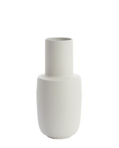 Vase deco Ø21x40 cm DATUH cream