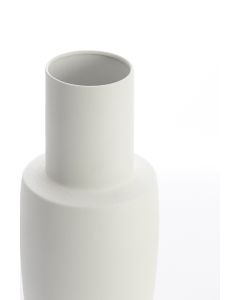 Vase deco Ø21x40 cm DATUH cream