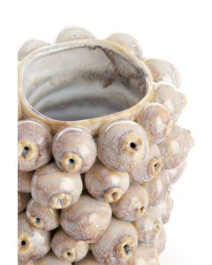 Vase deco 19x18,5x21 cm NITALI ceramics sand