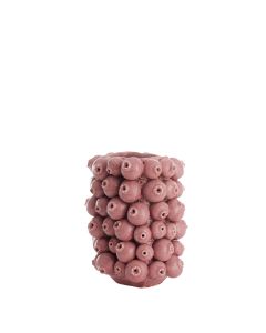 Vase deco 20,5x16x26 cm NITALI ceramics old pink