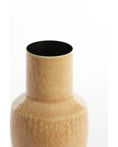 Vase deco Ø14x30 cm SENUMA shiny sand