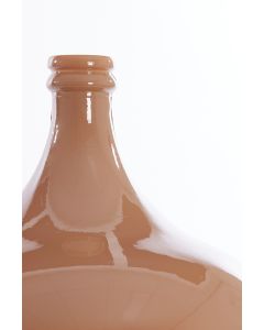 Vase Ø36,5x56 cm INCA glass shiny caramel